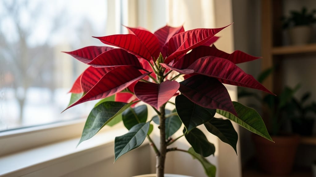 Poinsettia Red Velvet Variety