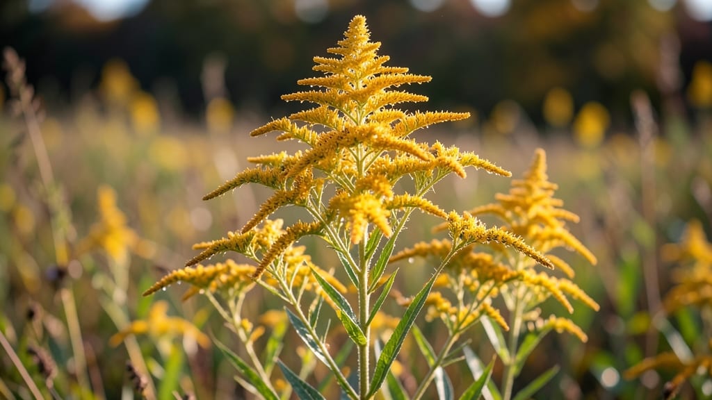 Goldenrod Brightens Meadows with Pollinator-Friendly Yellow