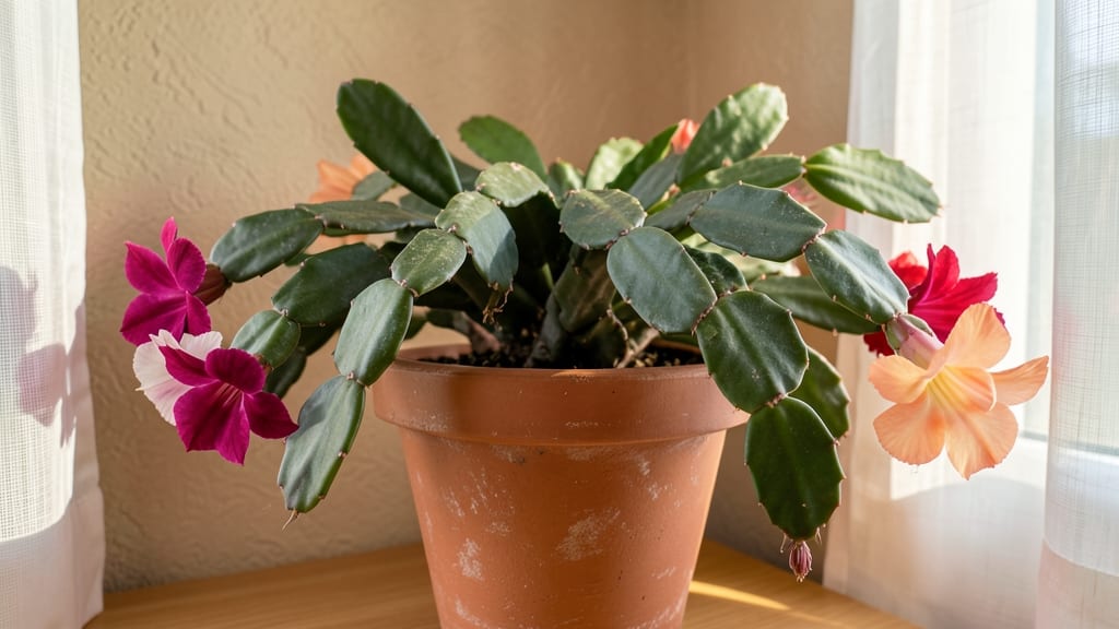 Christmas Cactus Bloom Colors: How Light Triggers Each Shade’s Unique Show
