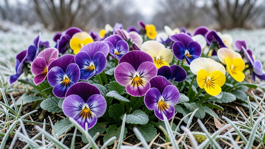 Pansies for Cold-Weather Cheer