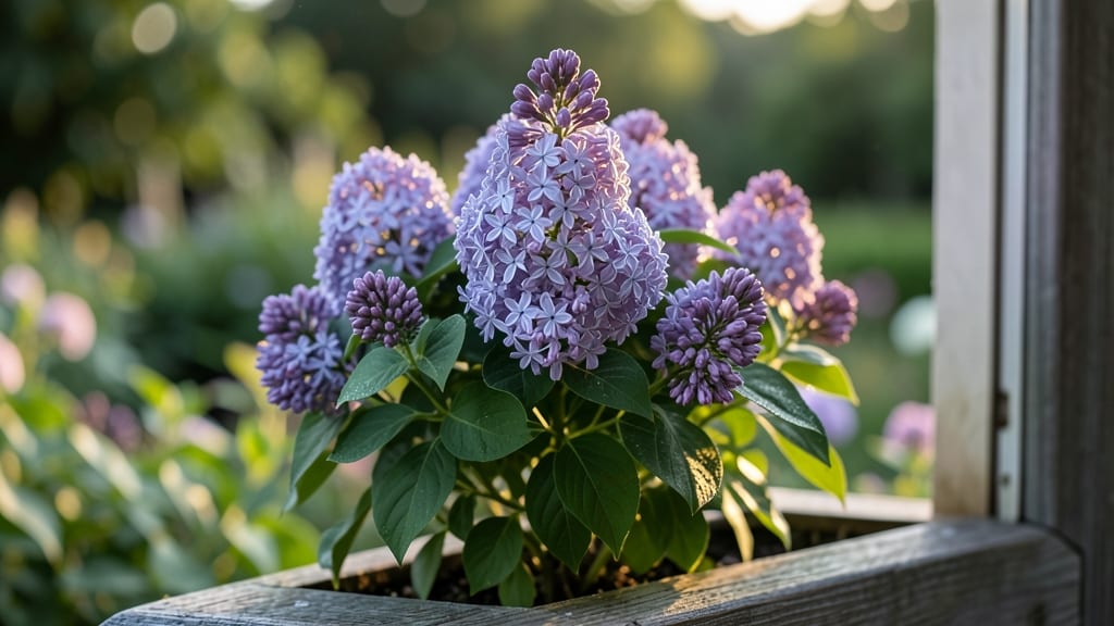 Dwarf Lilac Shrub for Compact Gardens