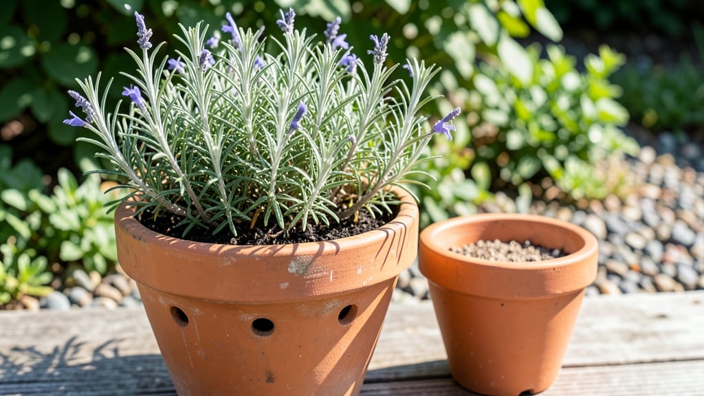 How Big of a Pot for Rosemary: Space-Saving Sizes for Healthy Growth