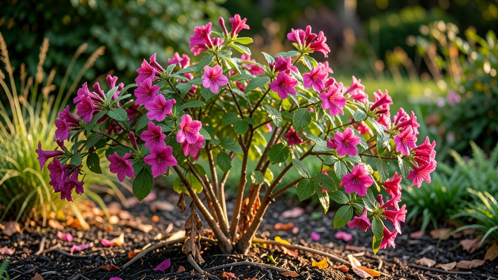 Sonic Bloom Weigela in Winter: Frost-Proof Purple Spikes That Defy Cold
