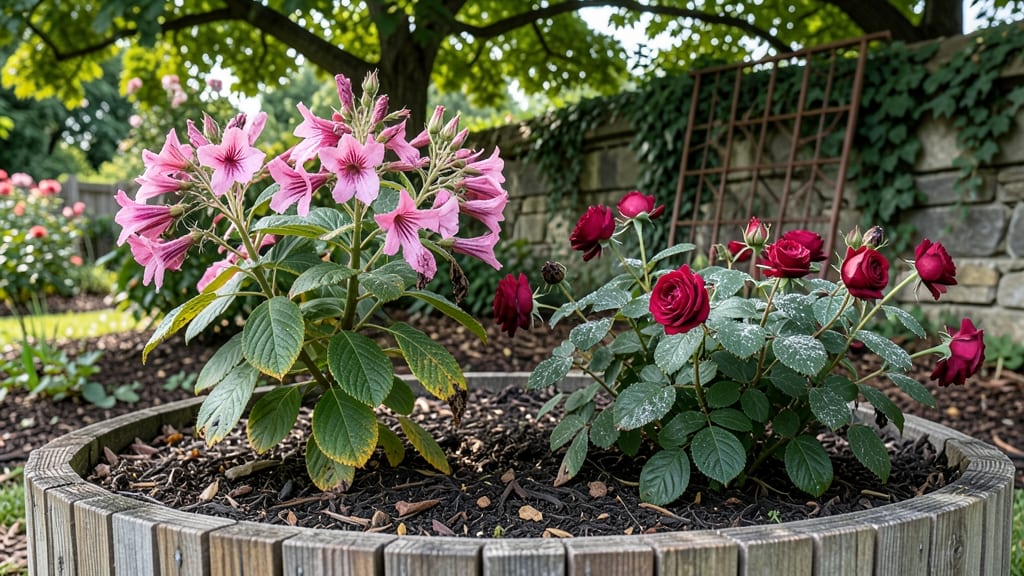 Wine and Roses Weigela Problems: Canker and Powdery Mildew Fixes