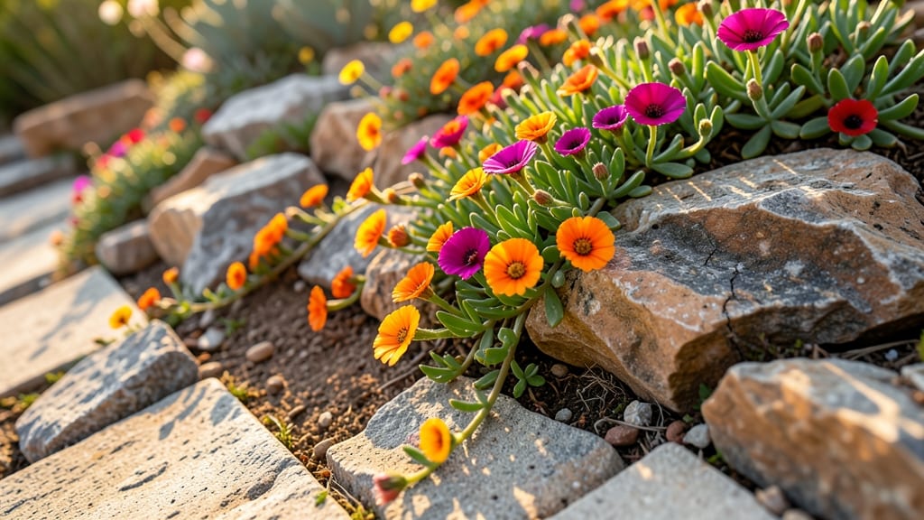 Portulaca for Drought-Proof Ground Cover