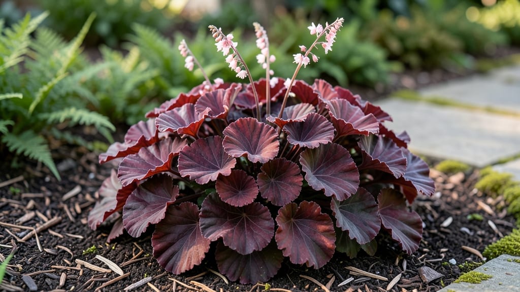 Heuchera Primo Wild Rose: Fragrant Foliage and Season-Long Color Drama
