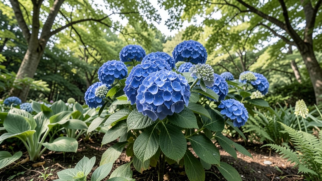 Nikko Blue Hydrangea Macrophylla