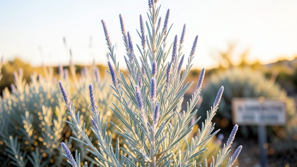Russian Sage 'Blue Spire' for Heat-Resistant Height