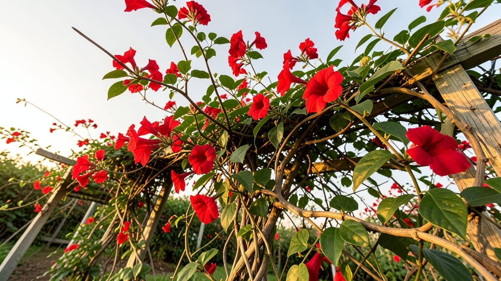 Campsis Radicans Trumpet Vine
