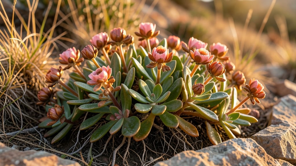 Sedum 'Autumn Joy' Creates Fall Foliage