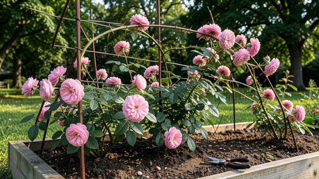 Tall Rose Tree: Pruning Blueprint for Year-Round Fragrance and Height Control