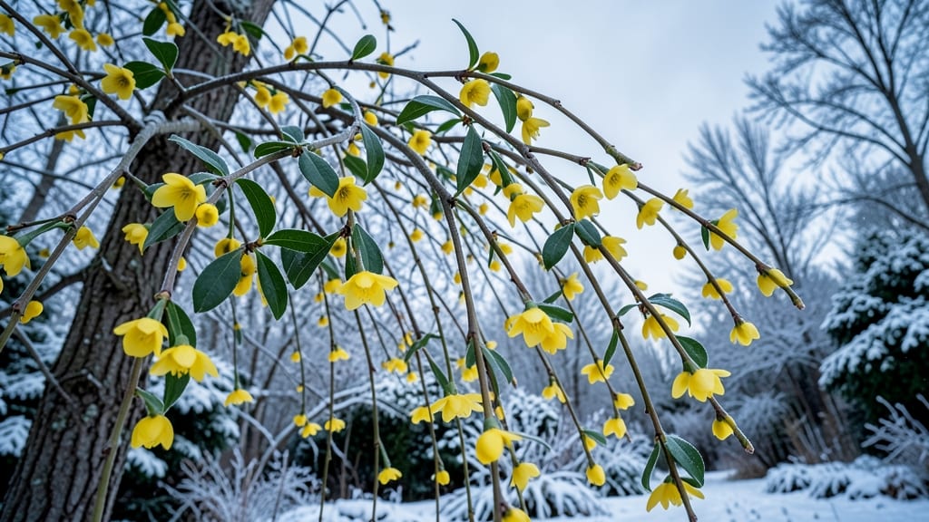 Winter Jasmine: Fragrant Golden Cascades
