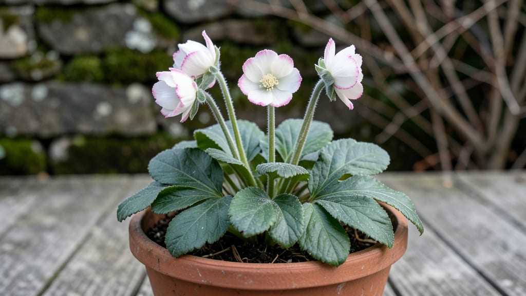 Helleborus Ice 'N Roses Picotee: Delicate Winter Blooms That Defy Frost