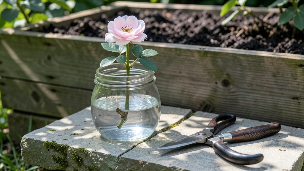 How to Grow a Rose Plant From a Rose Flower: Rooting Magic in Water or Soil