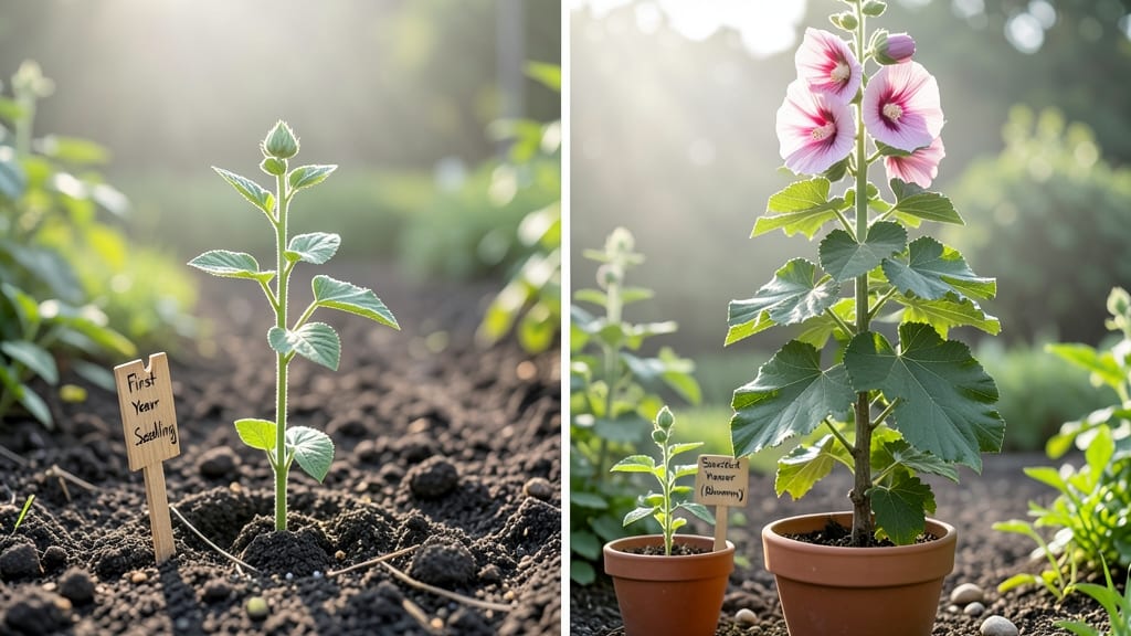 Do Hollyhocks Bloom the First Year: What Varieties Actually Do (And Why)