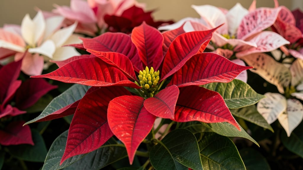 Poinsettia: Classic Red Holiday Beauty