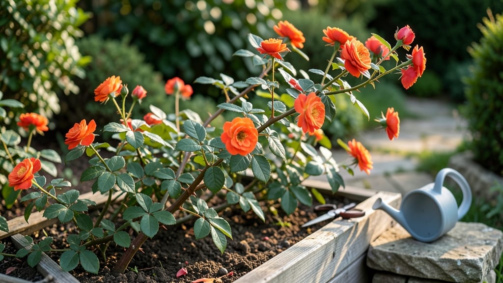 Tropical Lightning Climbing Rose: Fragrant Vines That Bloom Nonstop in Full Sun