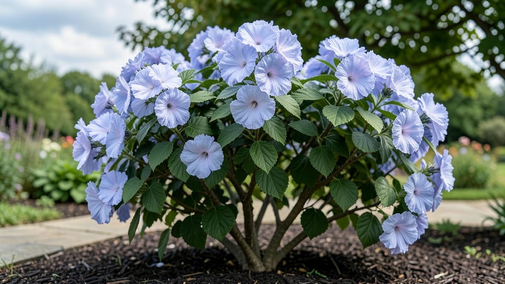 Blue Chiffon Rose of Sharon Growth Rate: How Fast It Climbs Each Season
