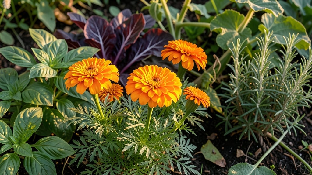 Marigold Tagetes for Pest-Repellent Beauty