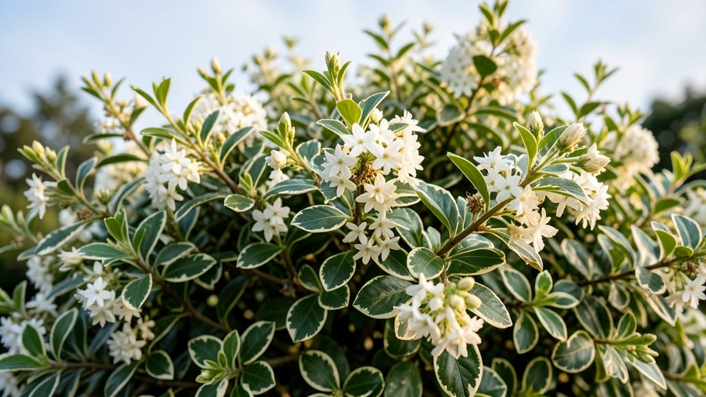 Abelia Confetti with Variegated Leaves