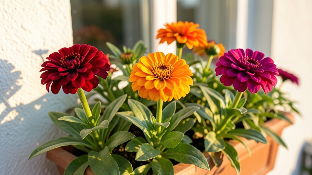 SunPower Zinnias