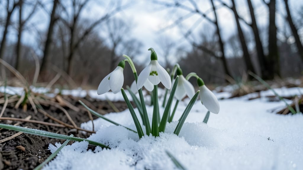Snowdrops: Delicate Messengers of Winter