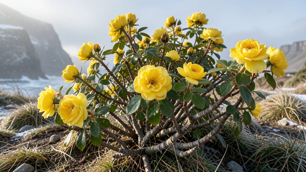 Rugosa Winter Sunrise Rose