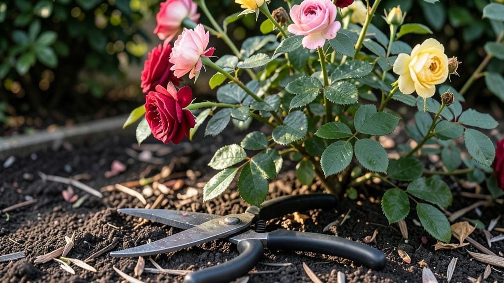 How to Properly Prune a Rose Bush: Year-Round Bloom Blueprint Through Precision Cuts