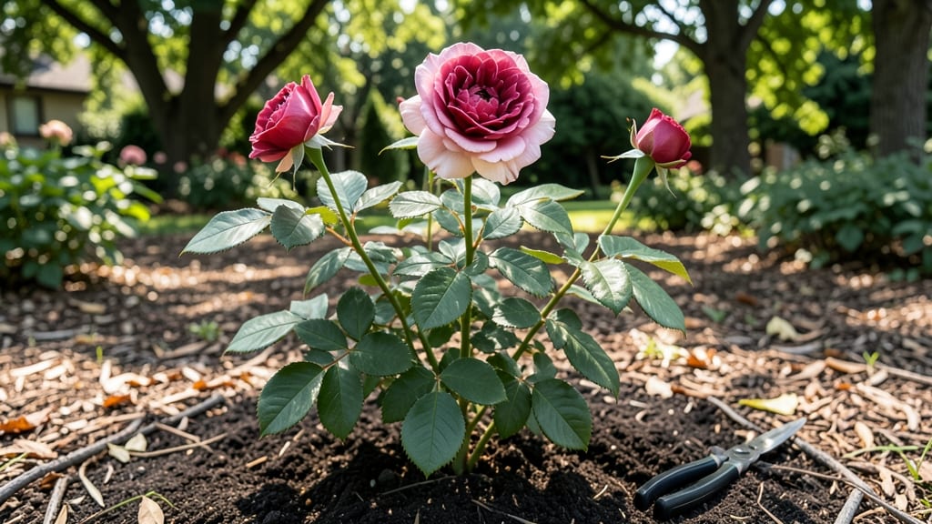 Alexandra of Kent Rose: Climbing Elegance With Minimal Pruning