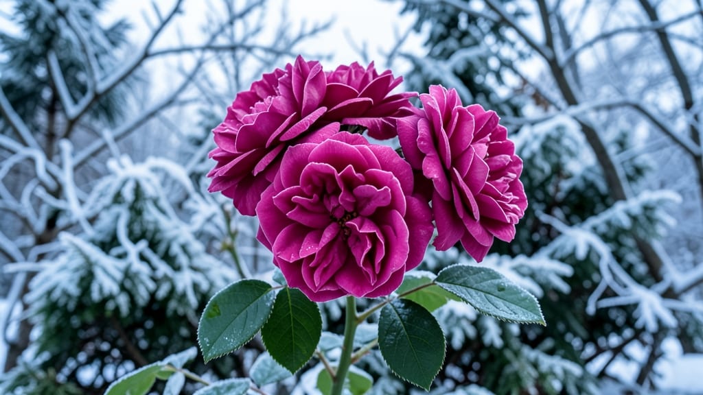 Knock Out Winter Beauty Rose