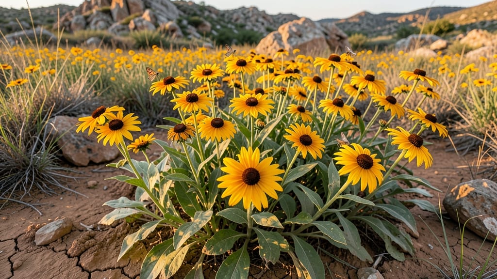 Black-Eyed Susan Rudbeckia Hirta