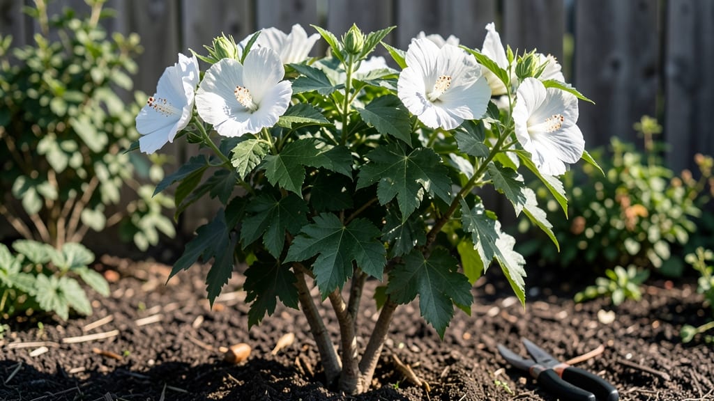 White Rosella Plant: Year-Round Blooms With Minimal Pruning Care