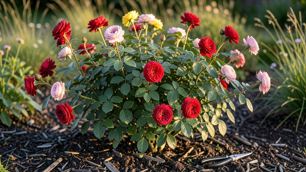 Knockout Rose Bush Colors: Vibrant Hues That Bloom Nonstop All Season