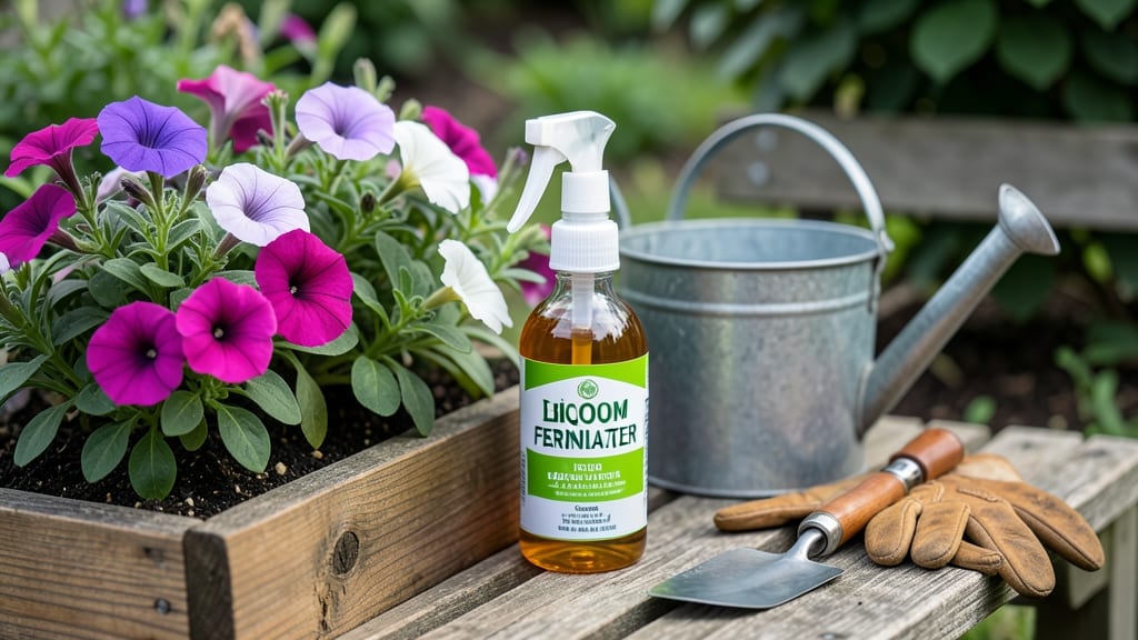 Liquid Bloom Fertilizer: Fast-Acting Feed That Revives Wilted Plants in Hours