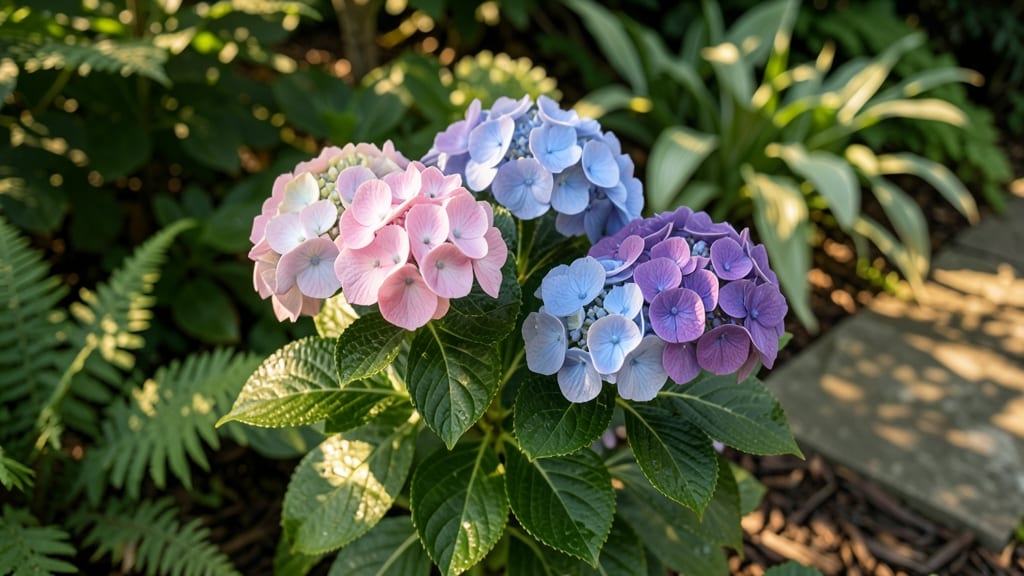 Dwarf Hydrangea Macrophylla for Big Blooms