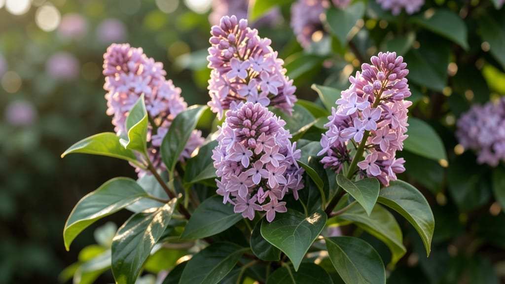 Dwarf Korean Lilac Flowering Shrub