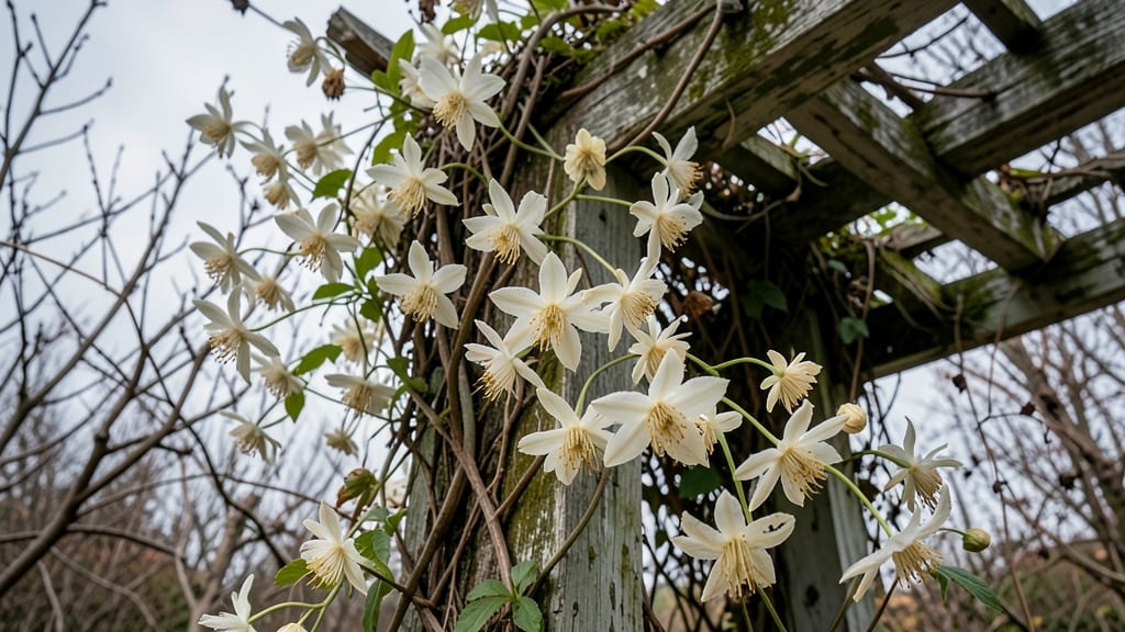 Sweet Autumn Clematis Fragrant Climbing Vine