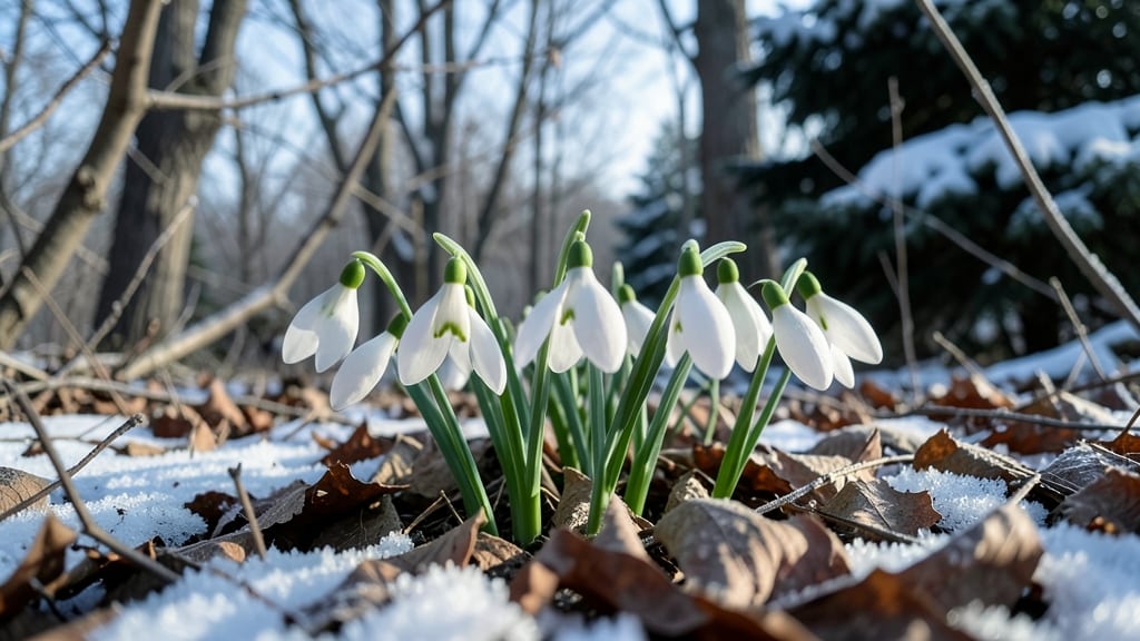 Snowdrops: Harbingers of Spring