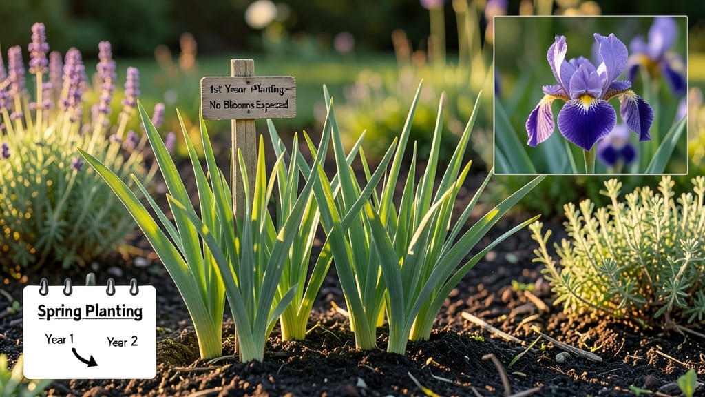 Do Iris Bloom the First Year: What Growers See in Trials vs Expectations