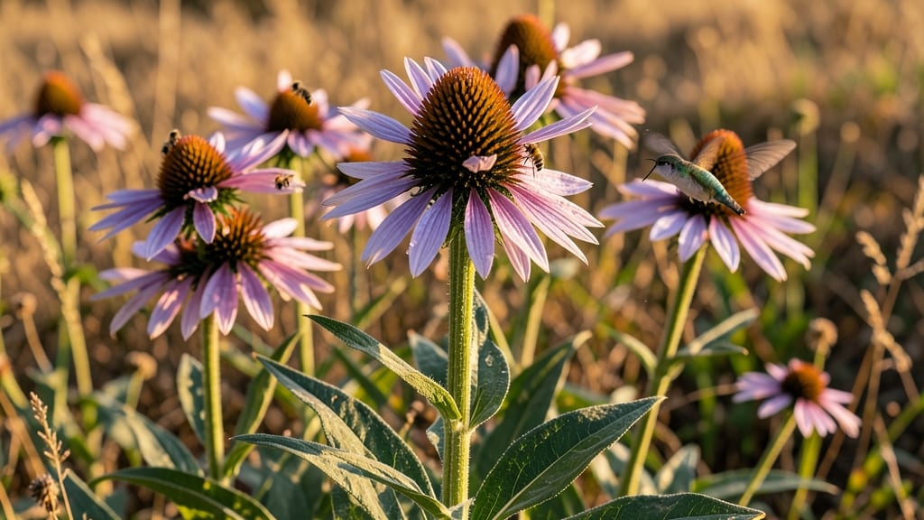 Coneflower Provides Pollinator Paradise