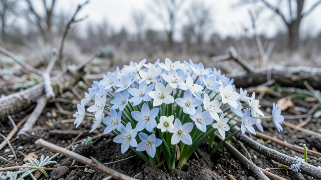 Glory of the Snow (Chionodoxa luciliae)