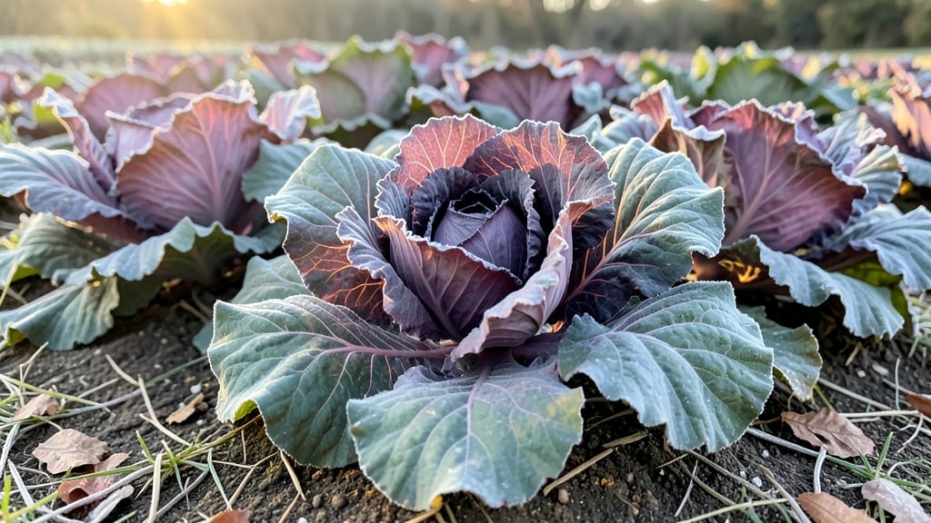 Ornamental Kale Adds Edible Autumn Foliage