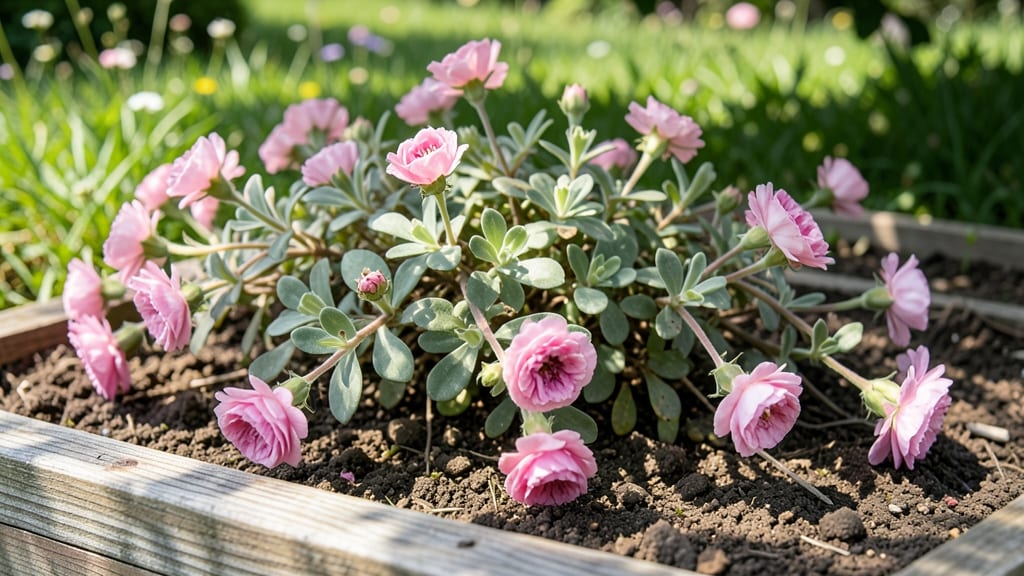 Moss Rose in Hanging Baskets: Fragrant Vines That Cascade With Nonstop Color