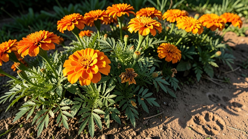Marigolds for Pest-Resistant Summer Heat