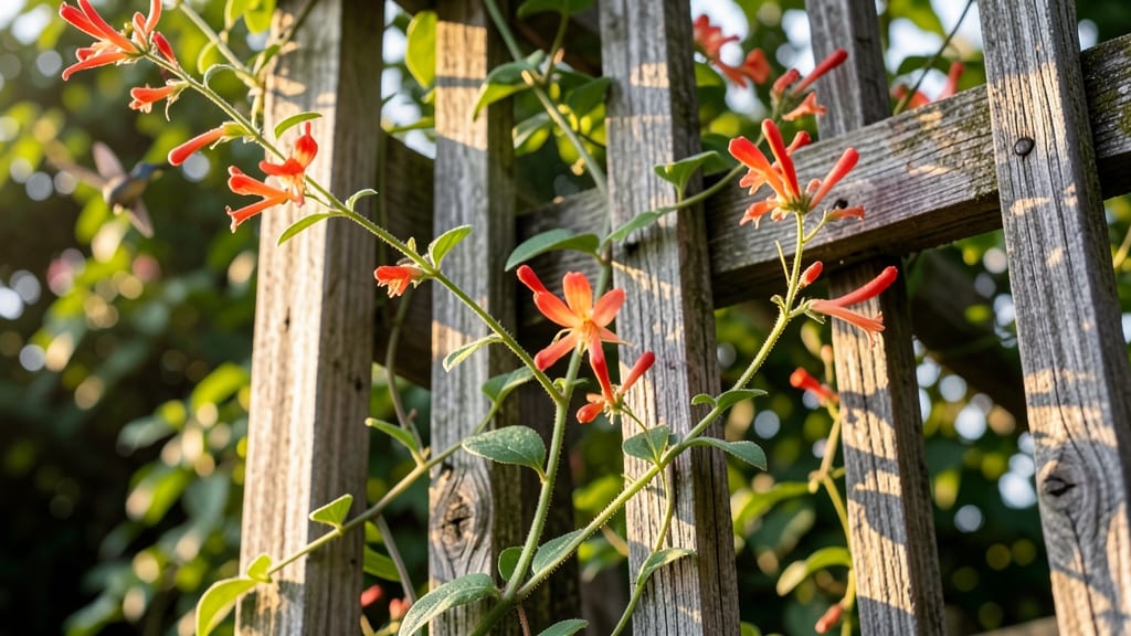 Honeysuckle Lonicera Sempervirens