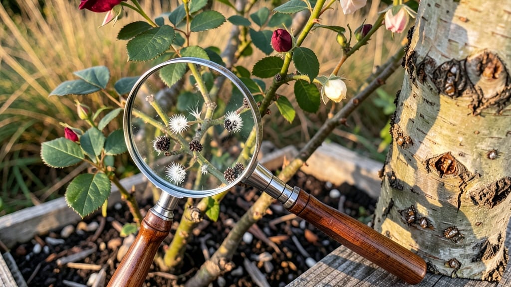 Scale White Fungus on Rose Stems: Fungicide-Free Fix for Healthy Blooms