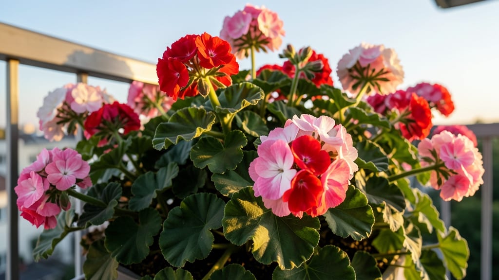 Geranium (Pelargonium zonale)