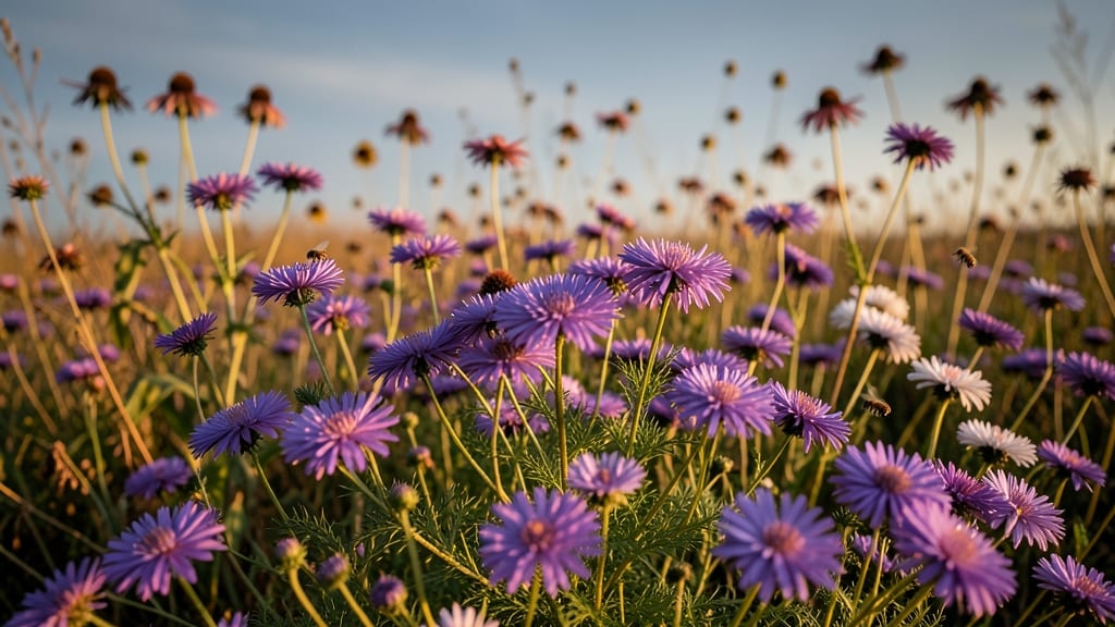 Asters for Pollinator Support