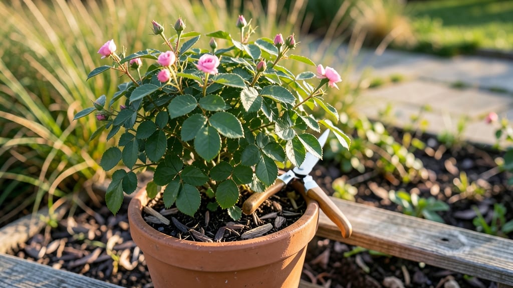 How to Prune Mini Rose Bushes: Year-Round Bloom Blueprint for Containers