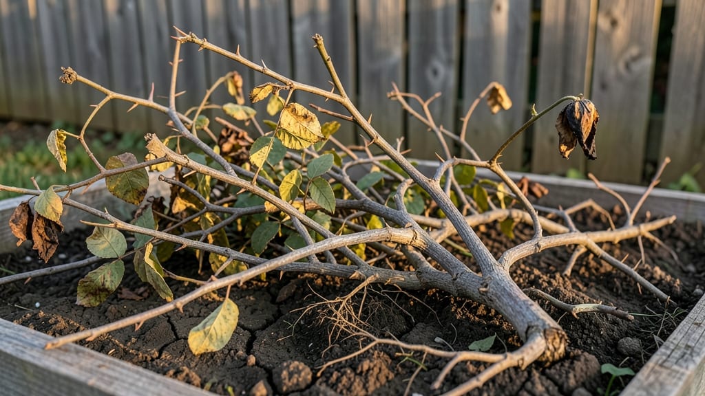 Unhealthy Pictures of Dead Rose Bushes: Revive Wilted Stems in 3 Simple Steps